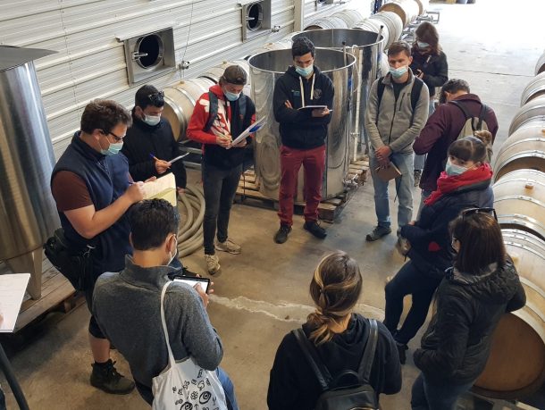 BSA students conduct management audits of wineries